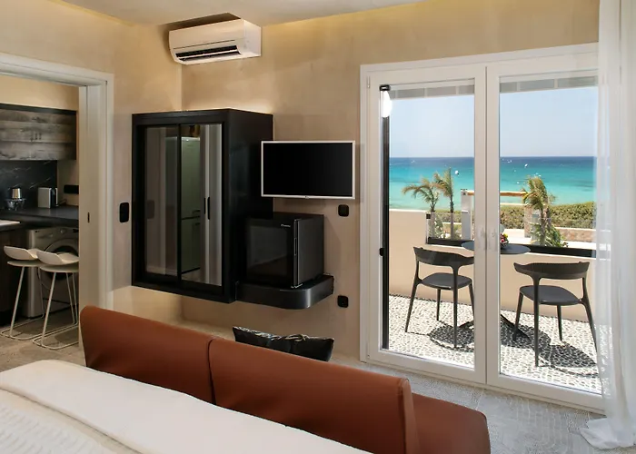 アパートホテル Eden Beachfront Residences & Kastrákion